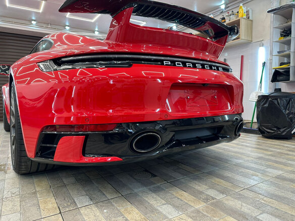 2021 Porsche 911 Carrera 4S VIII (992), красный, 17900000 рублей - вид 9