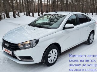 2019 Lada (ВАЗ) Vesta I, белый, 899500 рублей, вид 2