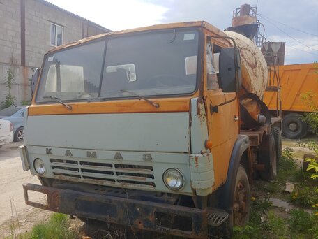 1991 КамАЗ Автобетоносмеситель, оранжевый, 350000 рублей, вид 4