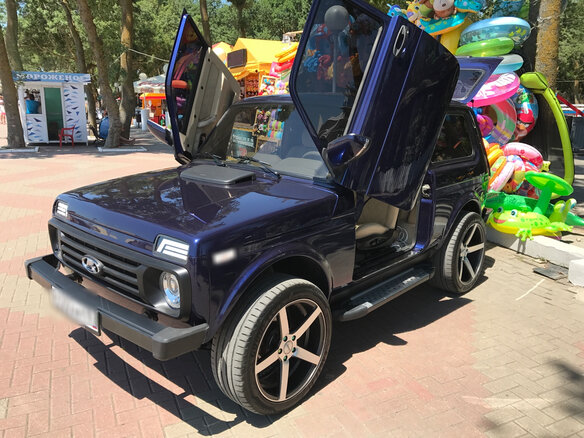 2008 Lada (ВАЗ) 2121 (4x4) I Рестайлинг, синий