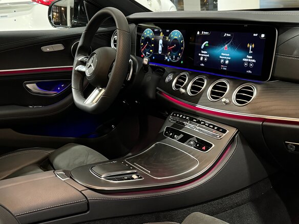 2024 Mercedes-Benz E-Класс 200 V (W213, S213, C238) Рестайлинг, чёрный - вид 12