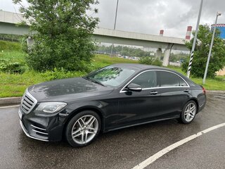 2019 Mercedes-Benz S-Класс 350 d Long VI (W222, C217) Рестайлинг, чёрный, 4290000 рублей, вид 5