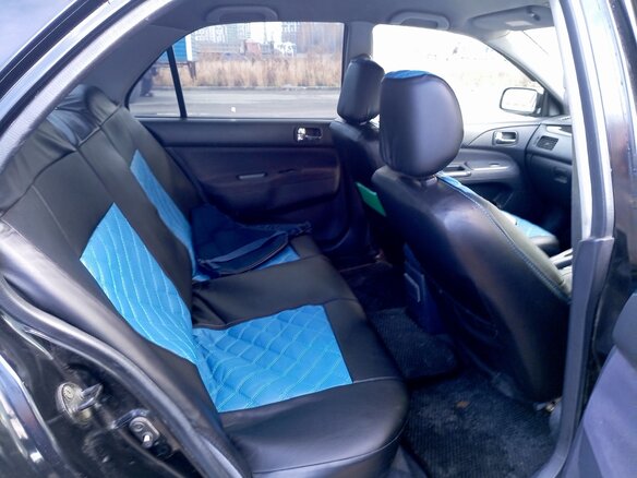 2000 Mitsubishi Lancer Cedia IX, чёрный, 420000 рублей - вид 12