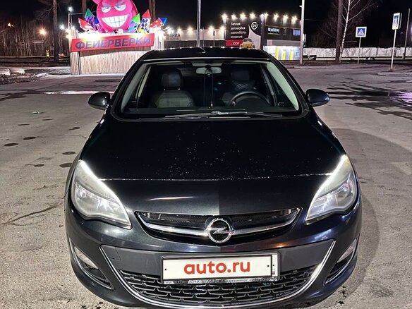 2013 Opel Astra J Рестайлинг, чёрный, 750000 рублей - вид 13