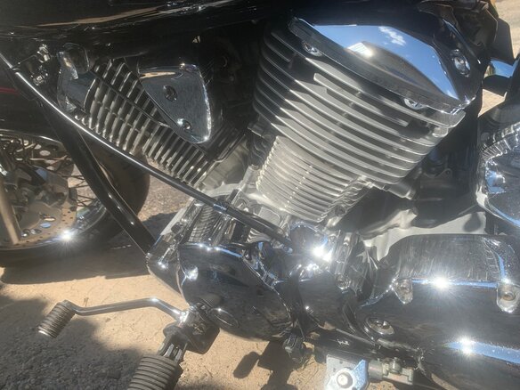 1999 Yamaha XVS1100, чёрный, 520000 рублей - вид 9