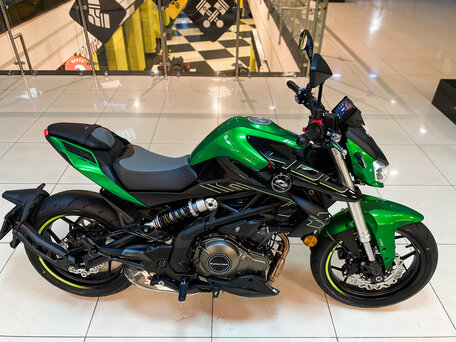 2026 QJMotor SRK 400, зелёный, 499000 рублей, вид 5