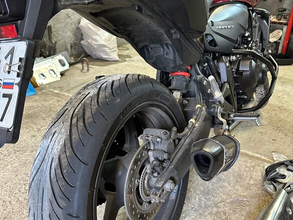 2009 Honda CB 600F Hornet, красный, 750000 рублей - вид 11
