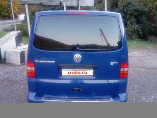 2007 Volkswagen Transporter T5, синий, 1200000 рублей, вид 4