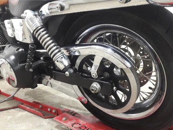 2008 Harley-Davidson Dyna Wide Glide, золотистый - вид 16