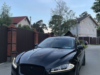 2008 Jaguar XF I, чёрный, 1200000 рублей, вид 2
