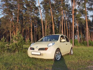 2004 Nissan Micra III (K12), зелёный, 360000 рублей, вид 1