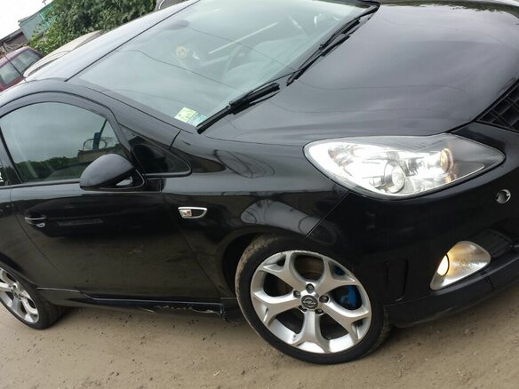 2008 Opel Corsa OPC D, чёрный - вид 3