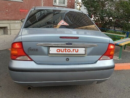 2004 Ford Focus I Рестайлинг, голубой - вид 5