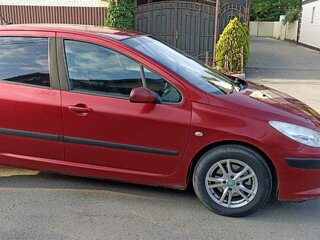2007 Peugeot 307 I Рестайлинг, красный, 380000 рублей, вид 2
