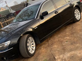 2007 BMW 7 серии Long 730Li IV (E65/E66) Рестайлинг, чёрный, 1100000 рублей, вид 5