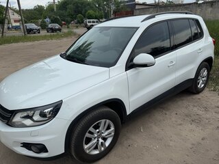 2014 Volkswagen Tiguan I Рестайлинг, белый, 1450000 рублей, вид 1