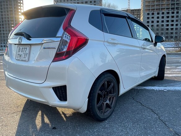 2014 Honda Fit III, белый, 975000 рублей - вид 4