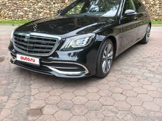 2018 Mercedes-Benz Maybach S-Класс 450 I (X222) Рестайлинг, чёрный, 5950000 рублей, вид 3