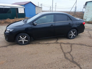 2012 Toyota Corolla X (E140, E150) Рестайлинг, чёрный, 1290000 рублей, вид 3