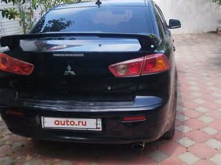 2007 Mitsubishi Lancer X, чёрный, 820000 рублей, вид 4