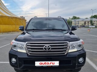 2014 Toyota Land Cruiser 200 Series Рестайлинг 1, чёрный, 3300000 рублей, вид 3