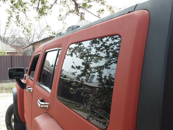 2005 Hummer H3, оранжевый - вид 10