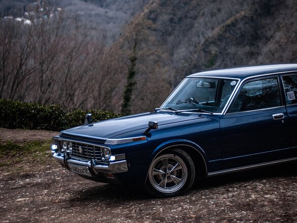 1974 Toyota Crown IV (S60/S70), синий, 3500000 рублей - вид 13