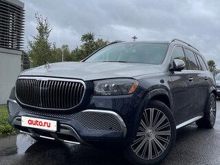 2020 Mercedes-Benz GLS 450 II (X167), синий, 6200000 рублей, вид 1
