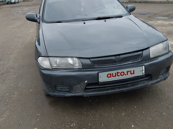 1998 Mazda 323 VI (BJ), серый, 69000 рублей