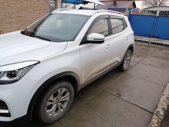 2021 Chery Tiggo 4 I Рестайлинг, белый, 1480000 рублей - вид 2