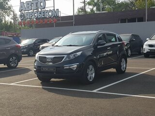 2013 Kia Sportage III, чёрный, 1549000 рублей, вид 4