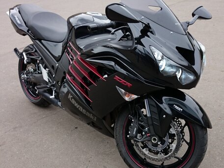 2013 Kawasaki ZZR 1400, чёрный, 2500000 рублей, вид 1