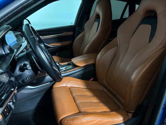 2016 BMW X6 M II (F86), голубой - вид 16