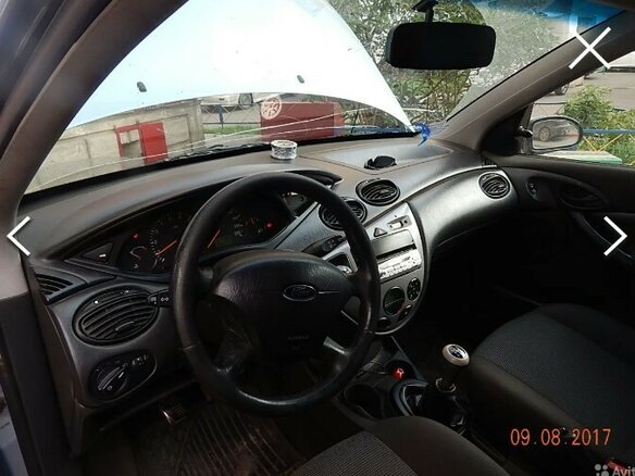 2004 Ford Focus I Рестайлинг, голубой - вид 9