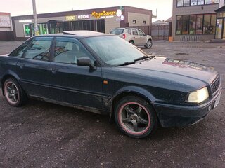 1992 Audi 80 V (B4), синий, 190000 рублей, вид 1