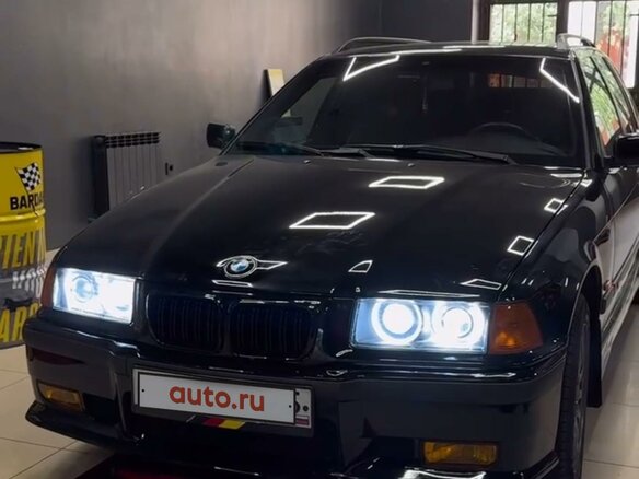 1997 BMW 3 серии 316i III (E36), чёрный, 790000 рублей - вид 10