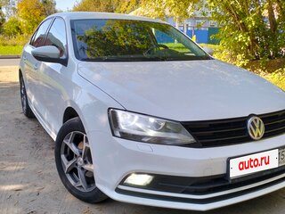 2016 Volkswagen Jetta VI Рестайлинг, белый, 1250000 рублей, вид 3
