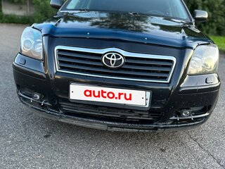 2005 Toyota Avensis II, чёрный, 515000 рублей, вид 3