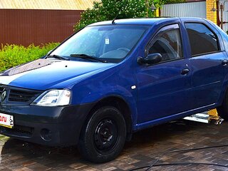 2007 Renault Logan I, синий, 490000 рублей, вид 2