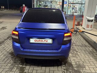 2021 Lada (ВАЗ) Granta I Рестайлинг, синий, 970000 рублей, вид 4