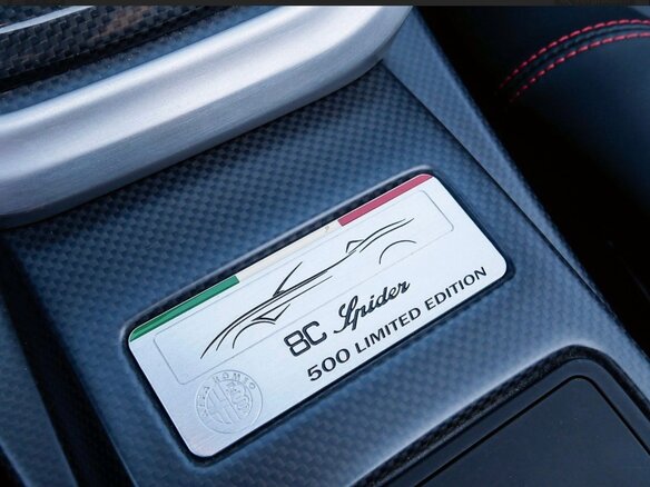 2010 Alfa Romeo 8C Competizione, красный - вид 19