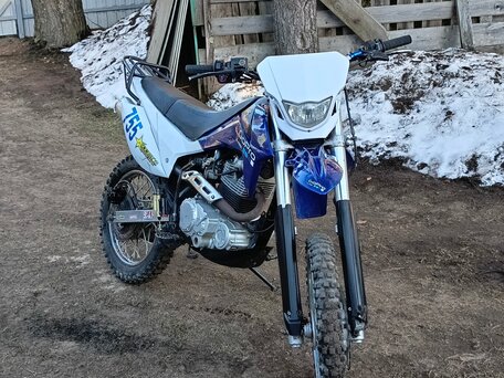 2017 Racer Enduro, синий, 85000 рублей, вид 4