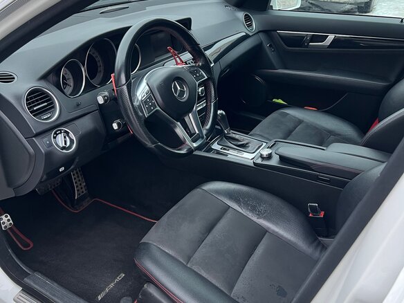 2012 Mercedes-Benz C-Класс 180 III (W204) Рестайлинг, белый, 1650000 рублей - вид 6