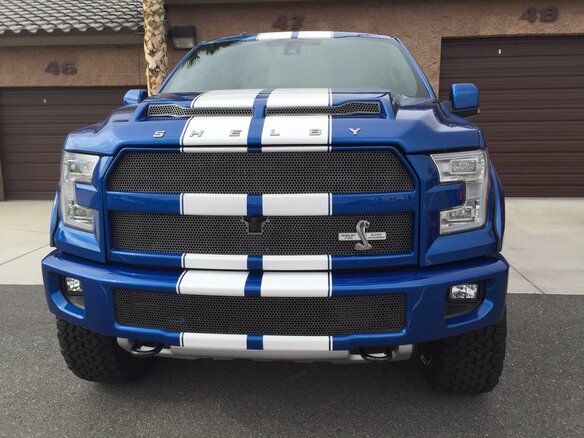 2015 Ford F-150 XII, синий - вид 1