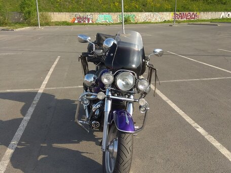 2004 Honda VT 1100, синий, 595000 рублей, вид 2