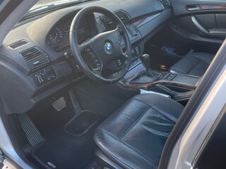 2005 BMW X5 3.0d I (E53) Рестайлинг, серебристый, 1450000 рублей, вид 4