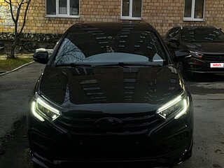 2024 Lada (ВАЗ) Vesta I Рестайлинг (NG), чёрный, 1450000 рублей, вид 1