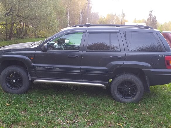 1999 Jeep Grand Cherokee II (WJ), чёрный - вид 3