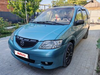 2002 Mazda MPV II (LW), серый, 350000 рублей, вид 2
