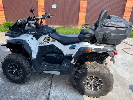 2018 Stels ATV-850 Guepard Trophy, белый, 850000 рублей, вид 4